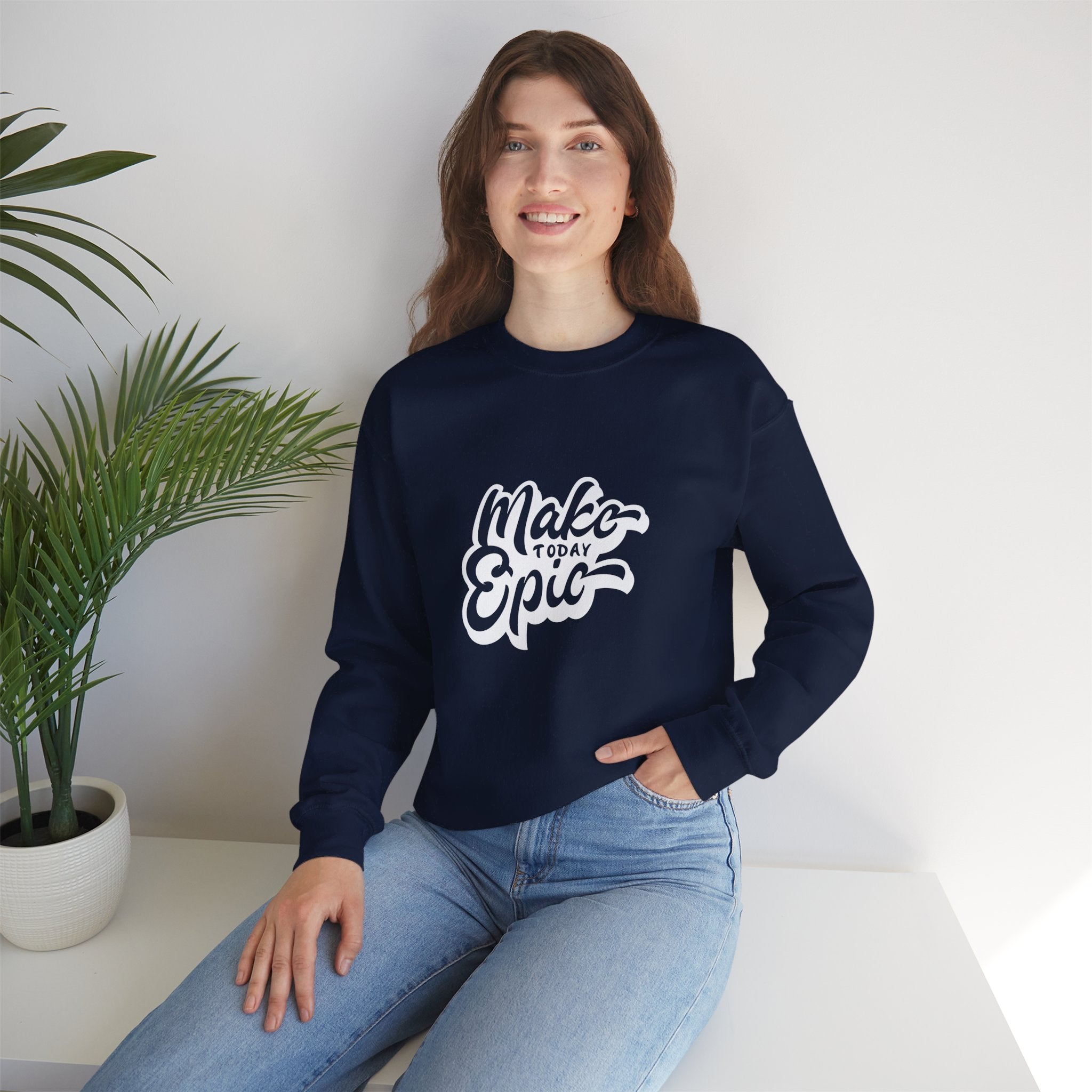 Minimalist Typography Sweatshirt