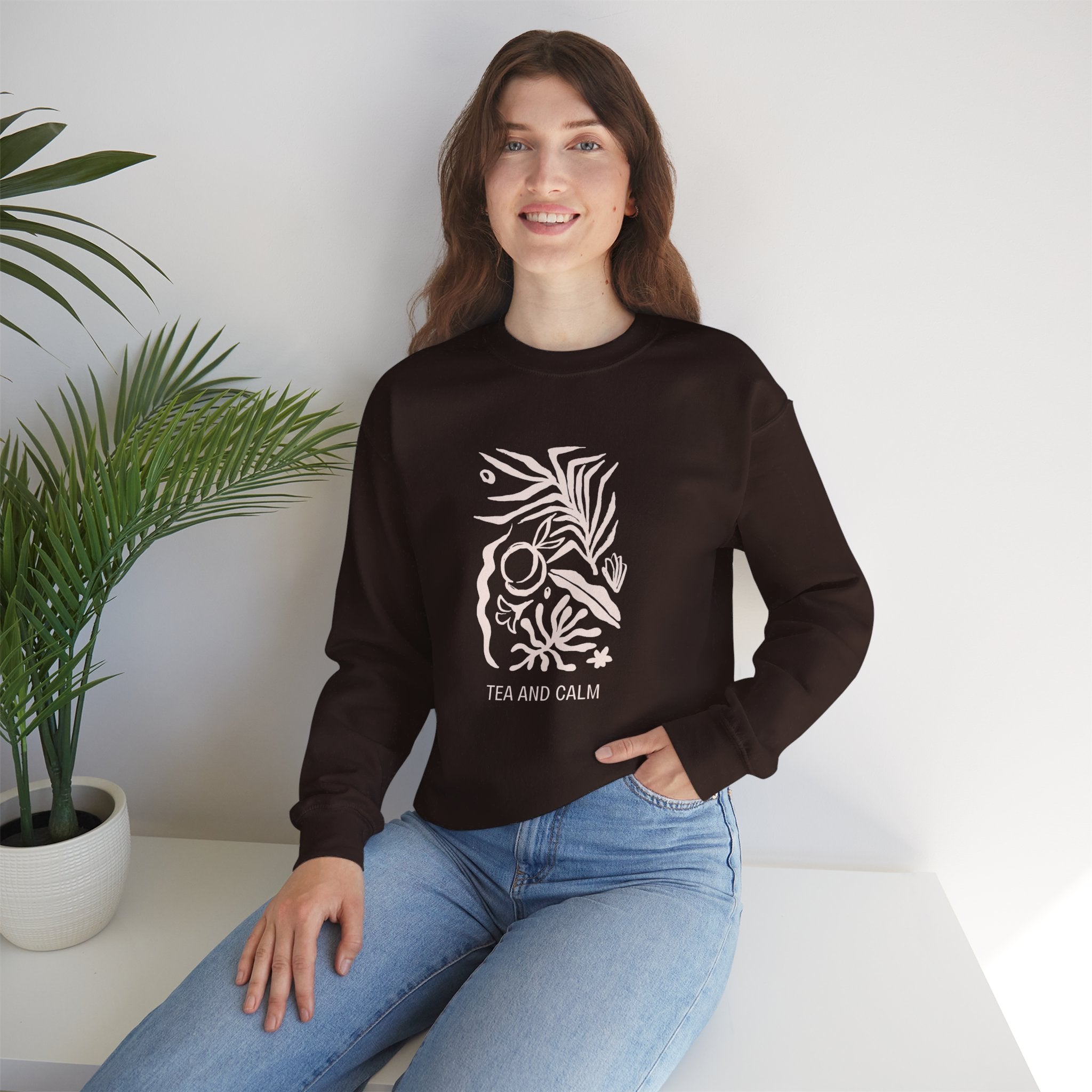 Copy of Brown Simple Illustration Sweatshirt