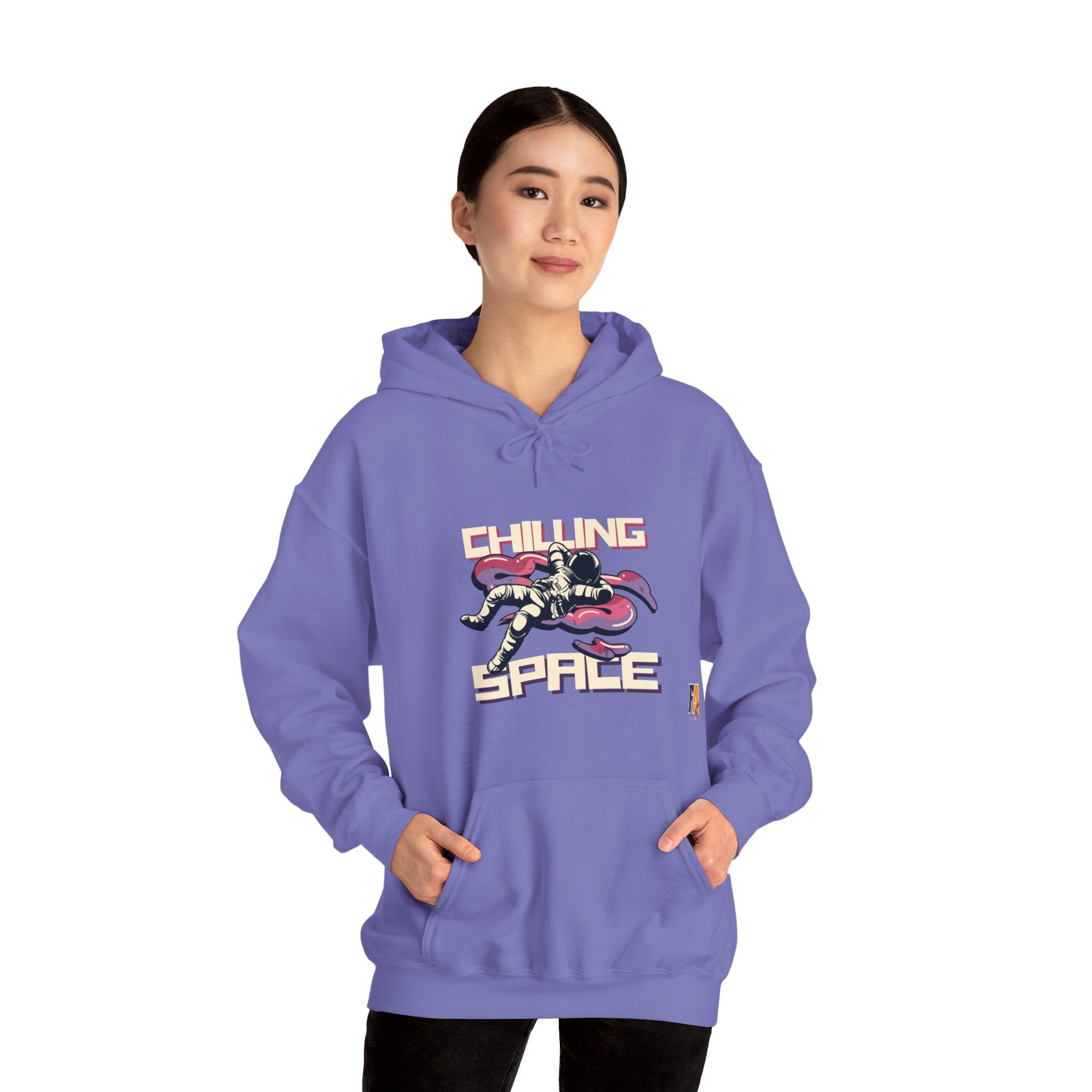 Purpel Pink Galaxy Dark and Trendy Retro Hoodie