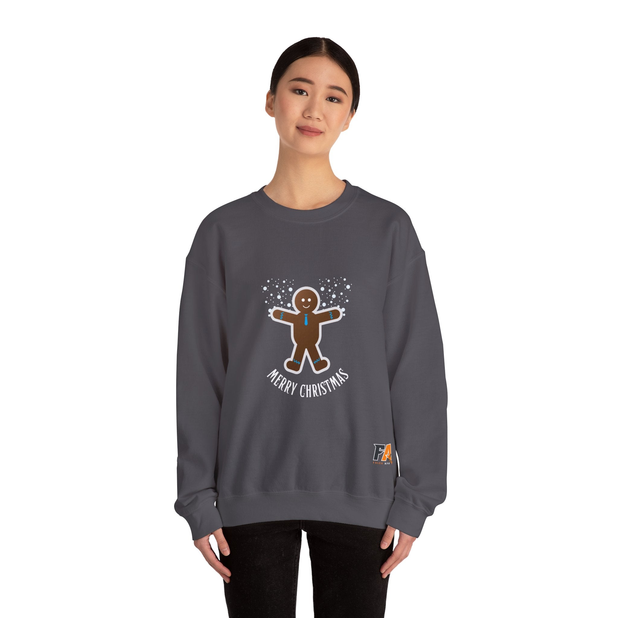 Brown Modern Christmas Sweatshirt