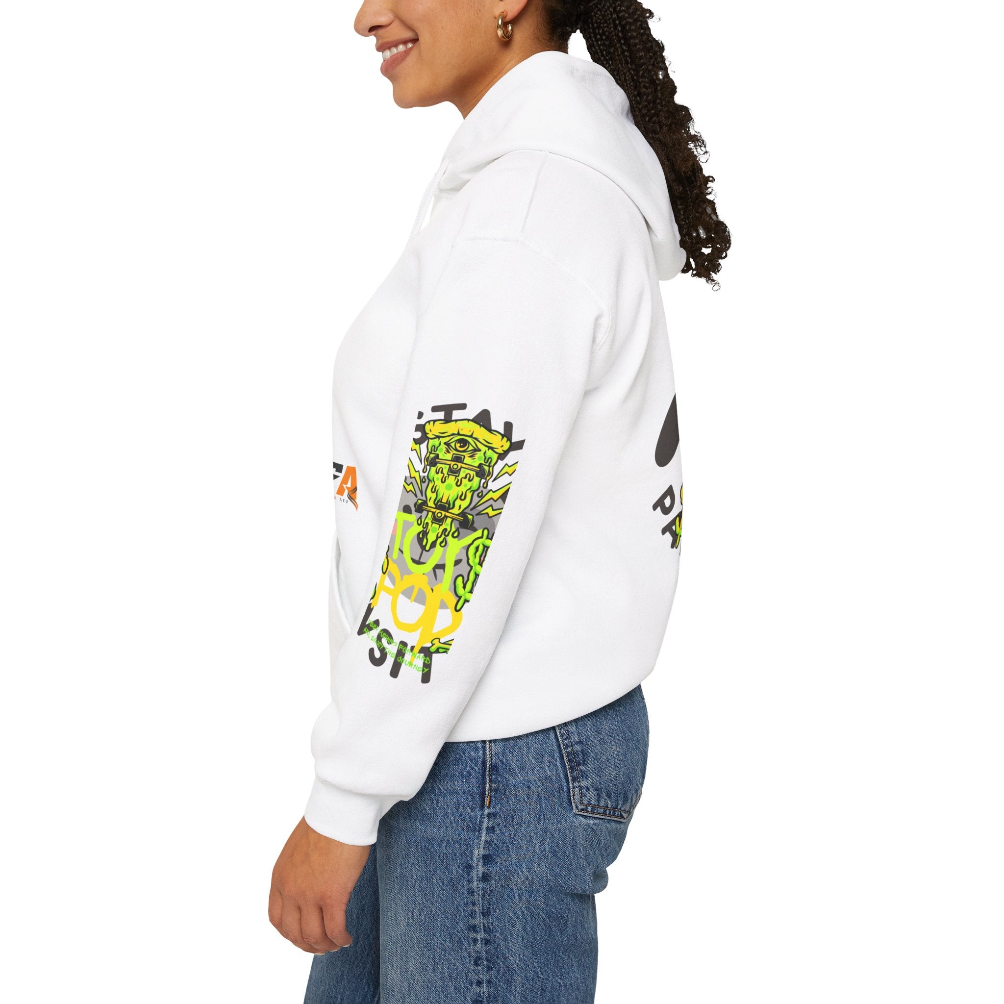 Ocean Wave Hooded Sweatshirt