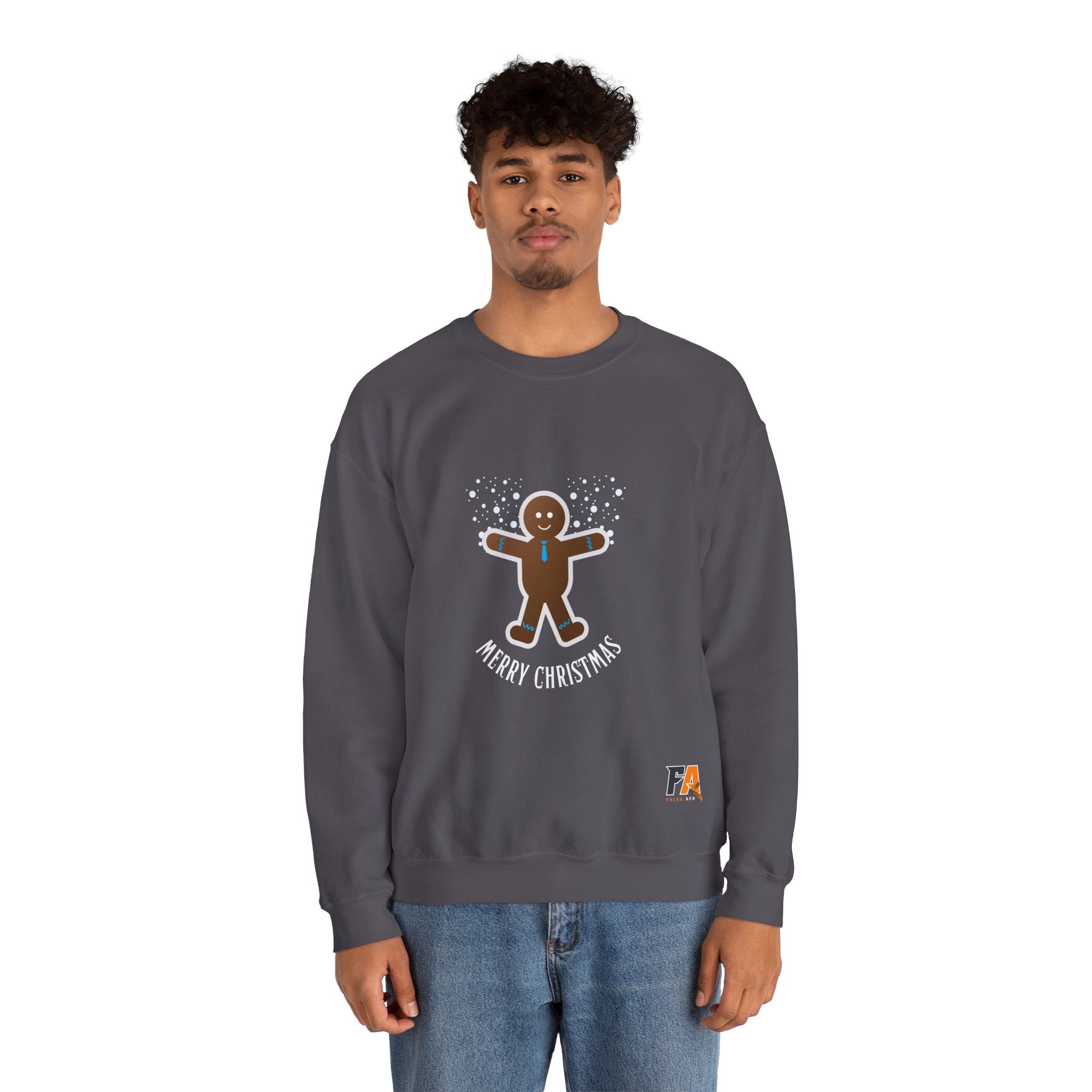 Brown Modern Christmas Sweatshirt