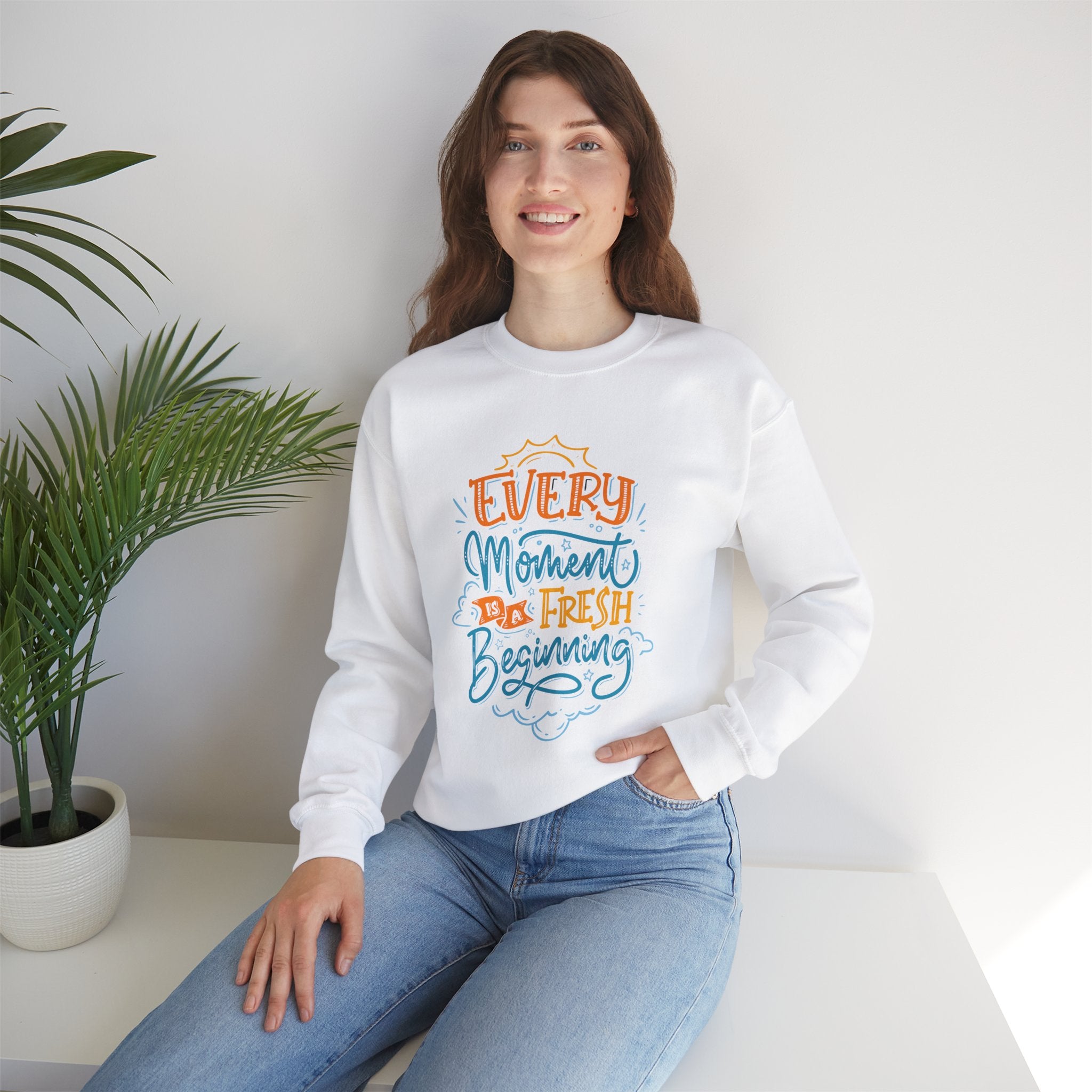 Every Moment Fresh begining Charity Sweatshirt