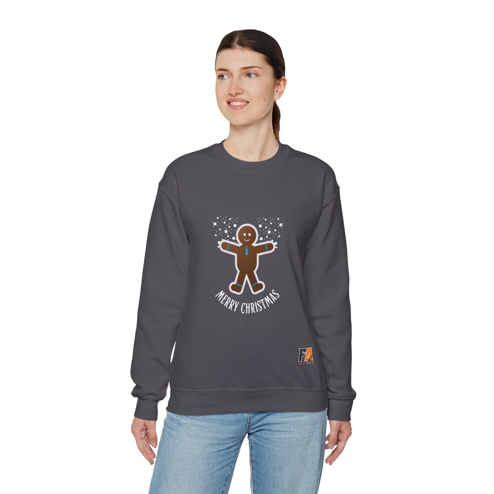 Brown Modern Christmas Sweatshirt