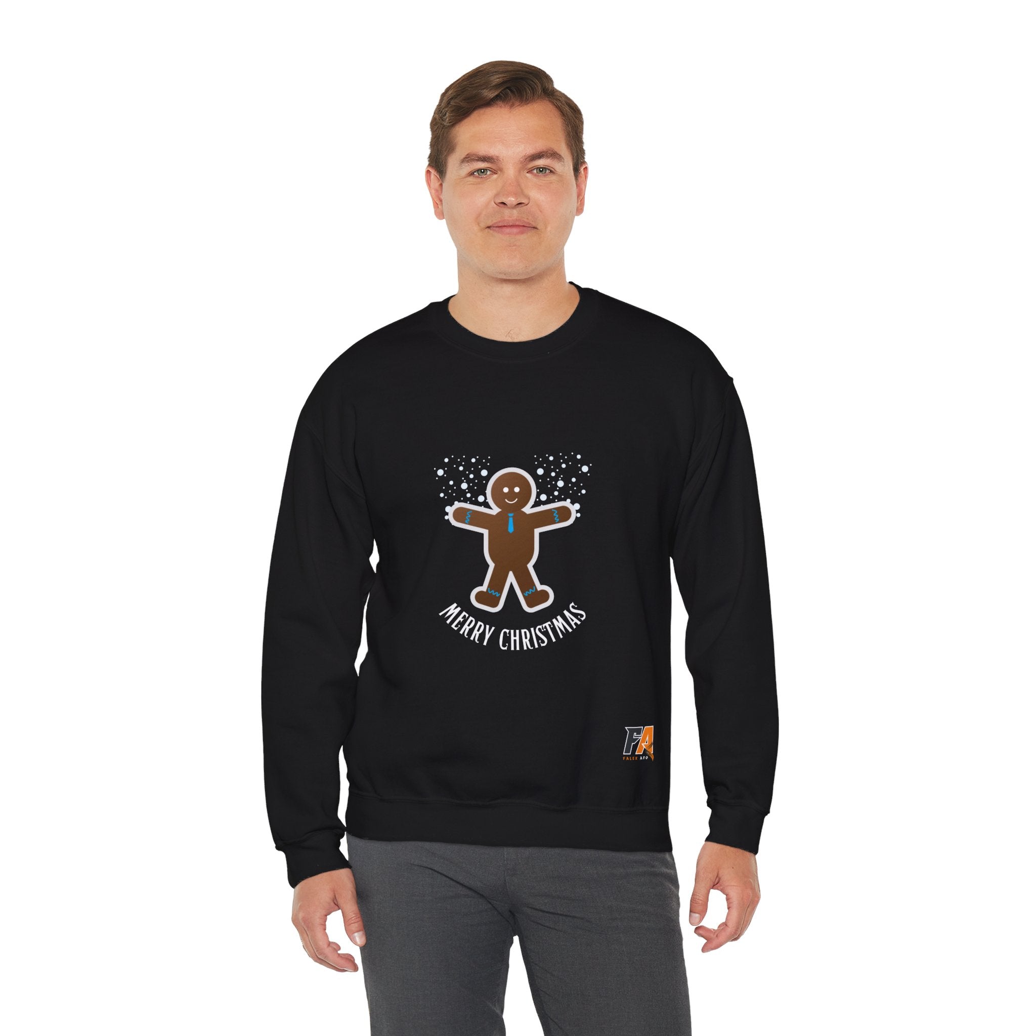 Brown Modern Christmas Sweatshirt