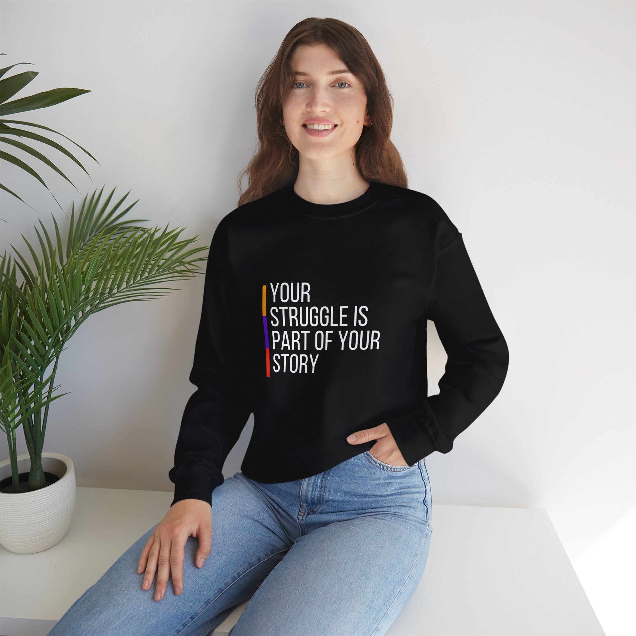 Colorful Modern Motivational Sweatshirt