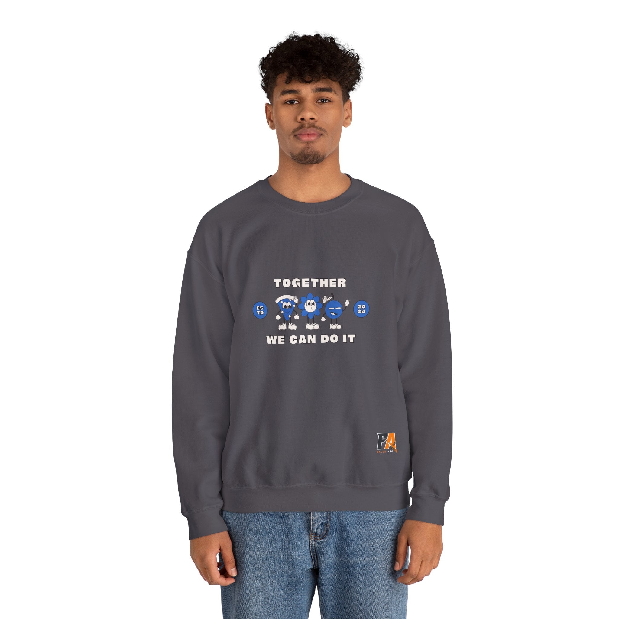 Illustrative Character Sweatshirt