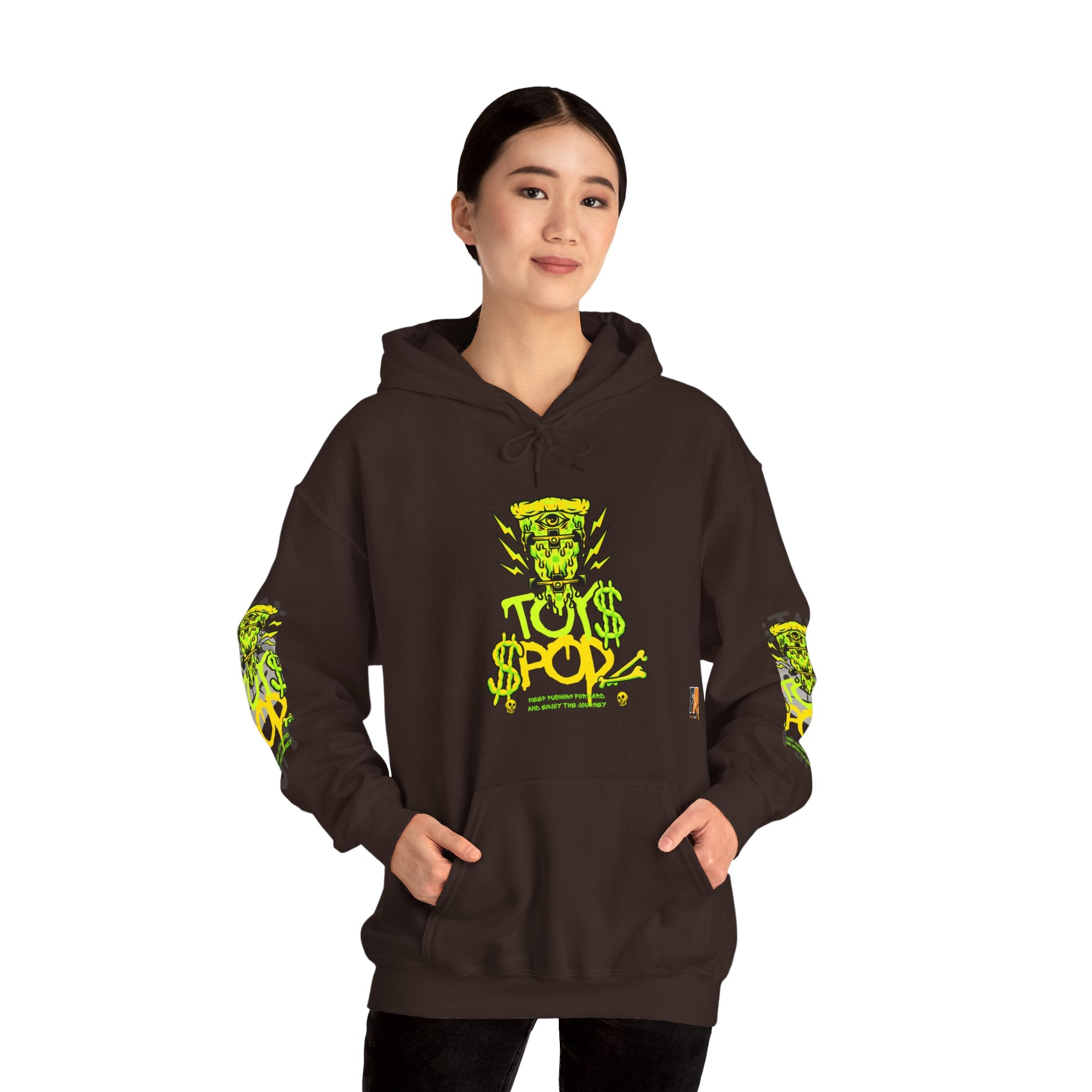 Ocean Wave Hooded Sweatshirt