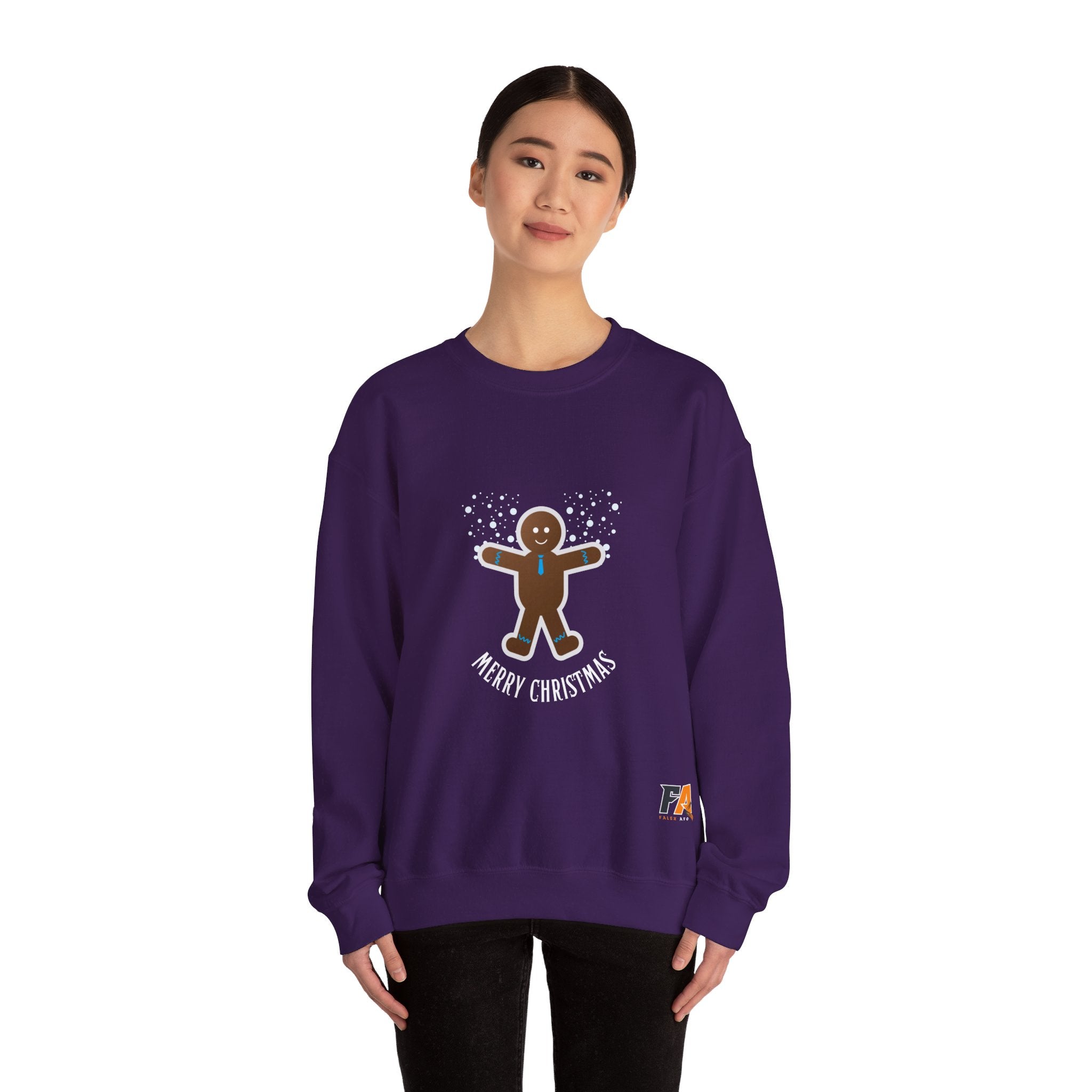 Brown Modern Christmas Sweatshirt