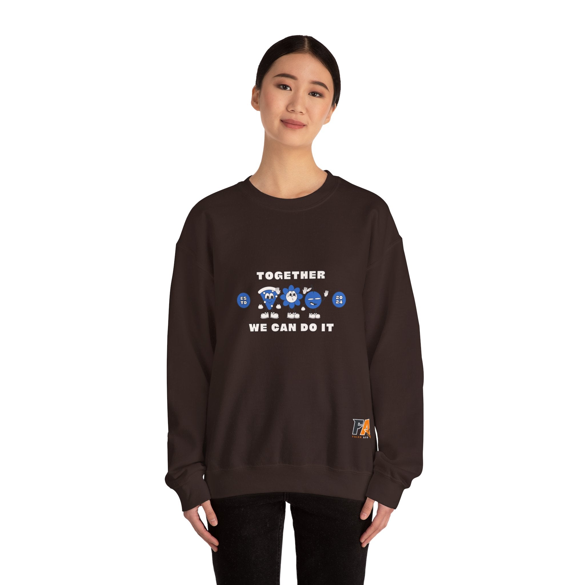 Illustrative Character Sweatshirt