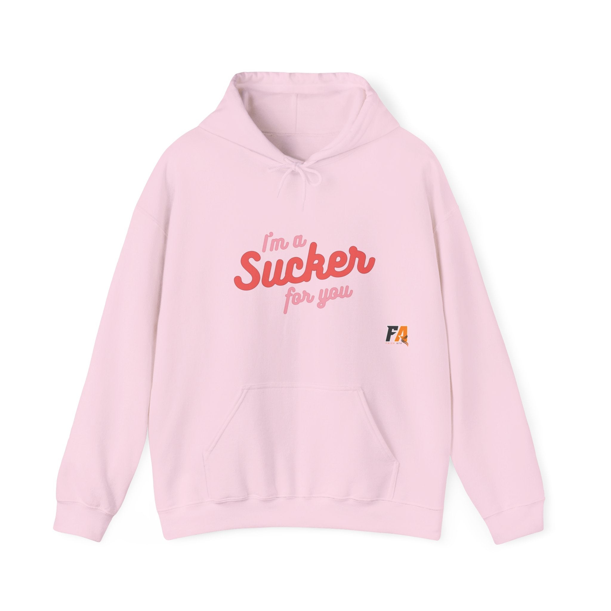 Pink and Red Valentine's Day Quote Hoodie