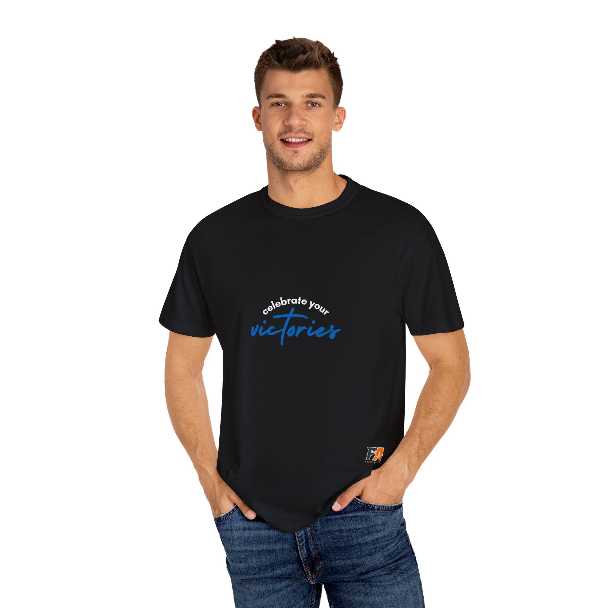 Black White Simple Celebrate Your Victories T-shirt