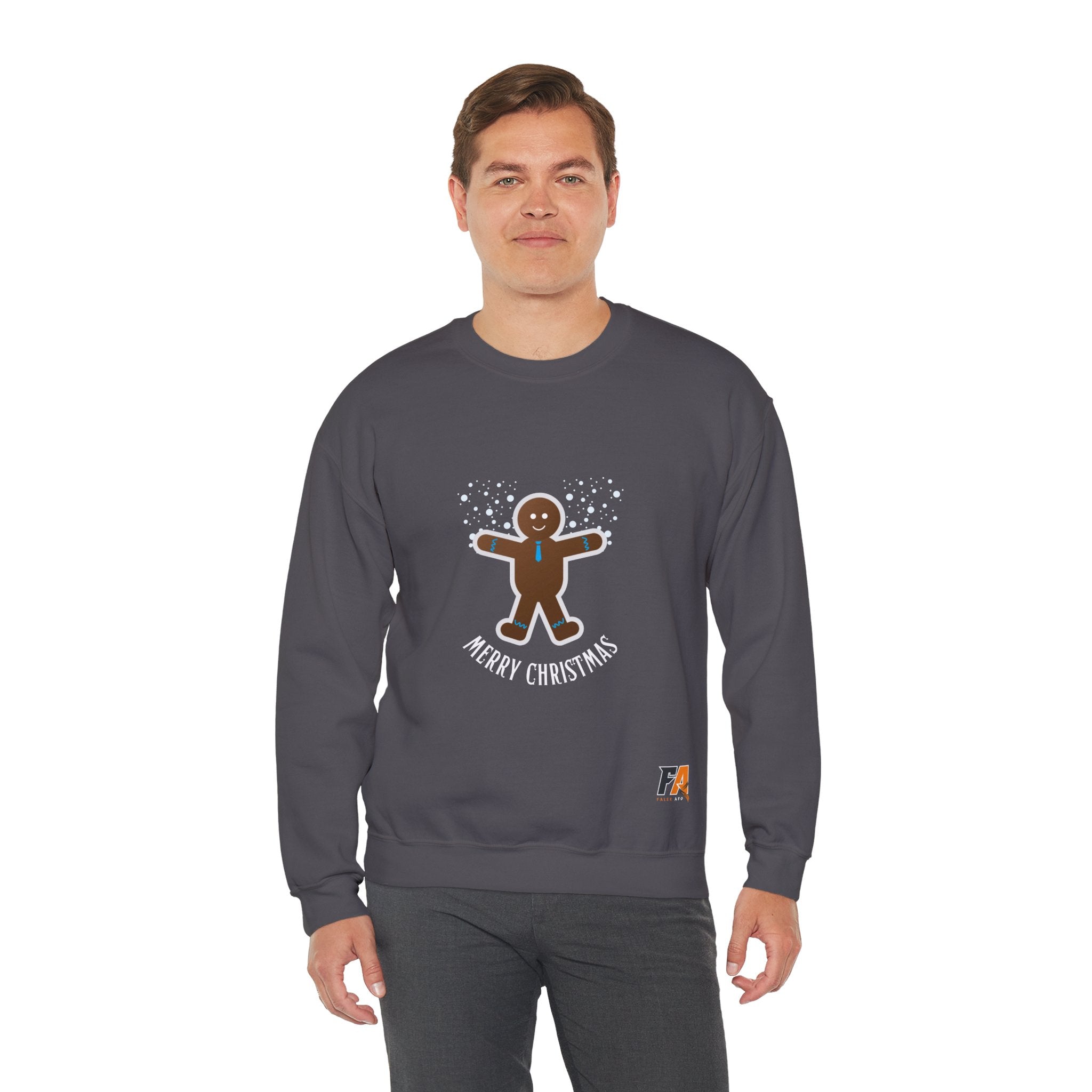 Brown Modern Christmas Sweatshirt