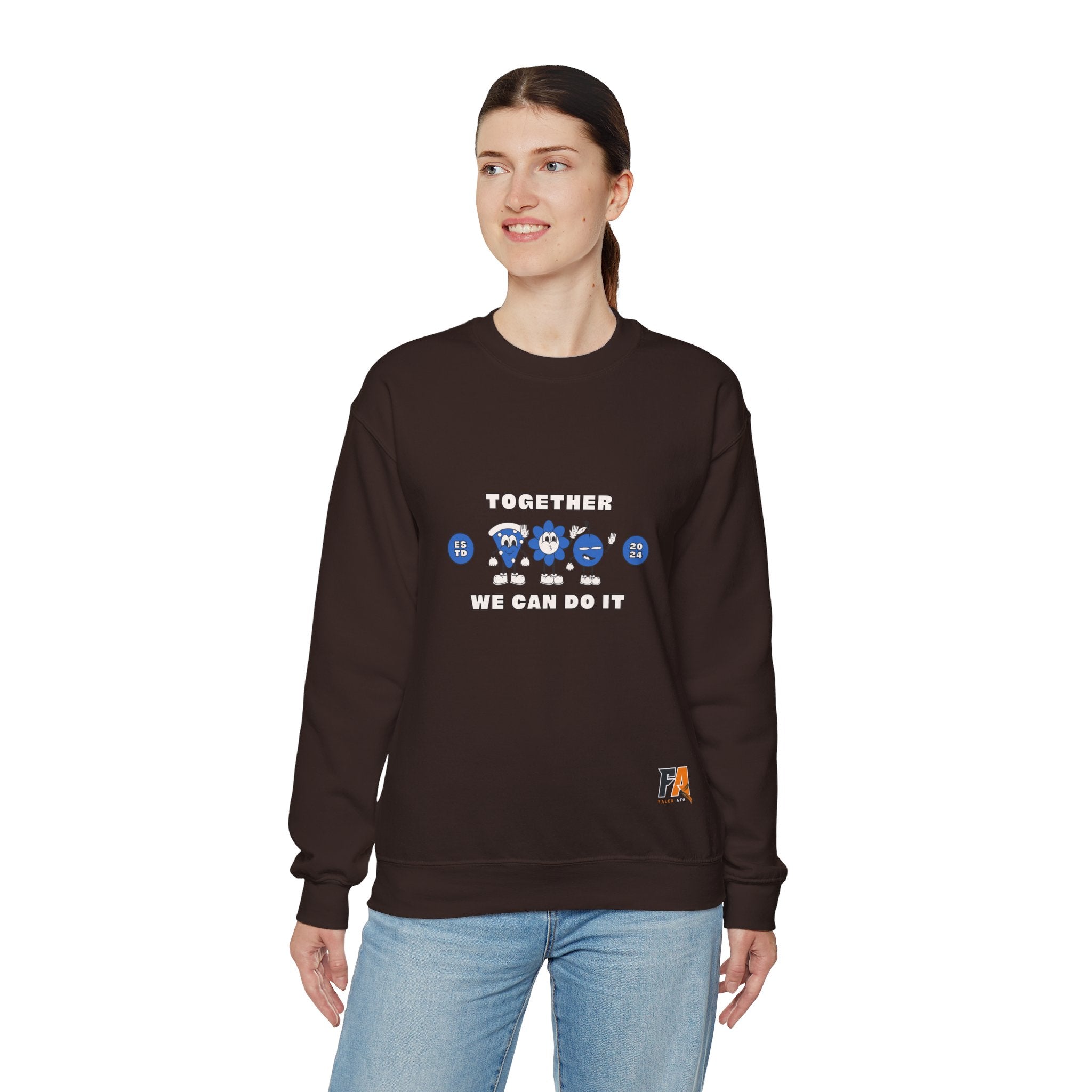 Illustrative Character Sweatshirt