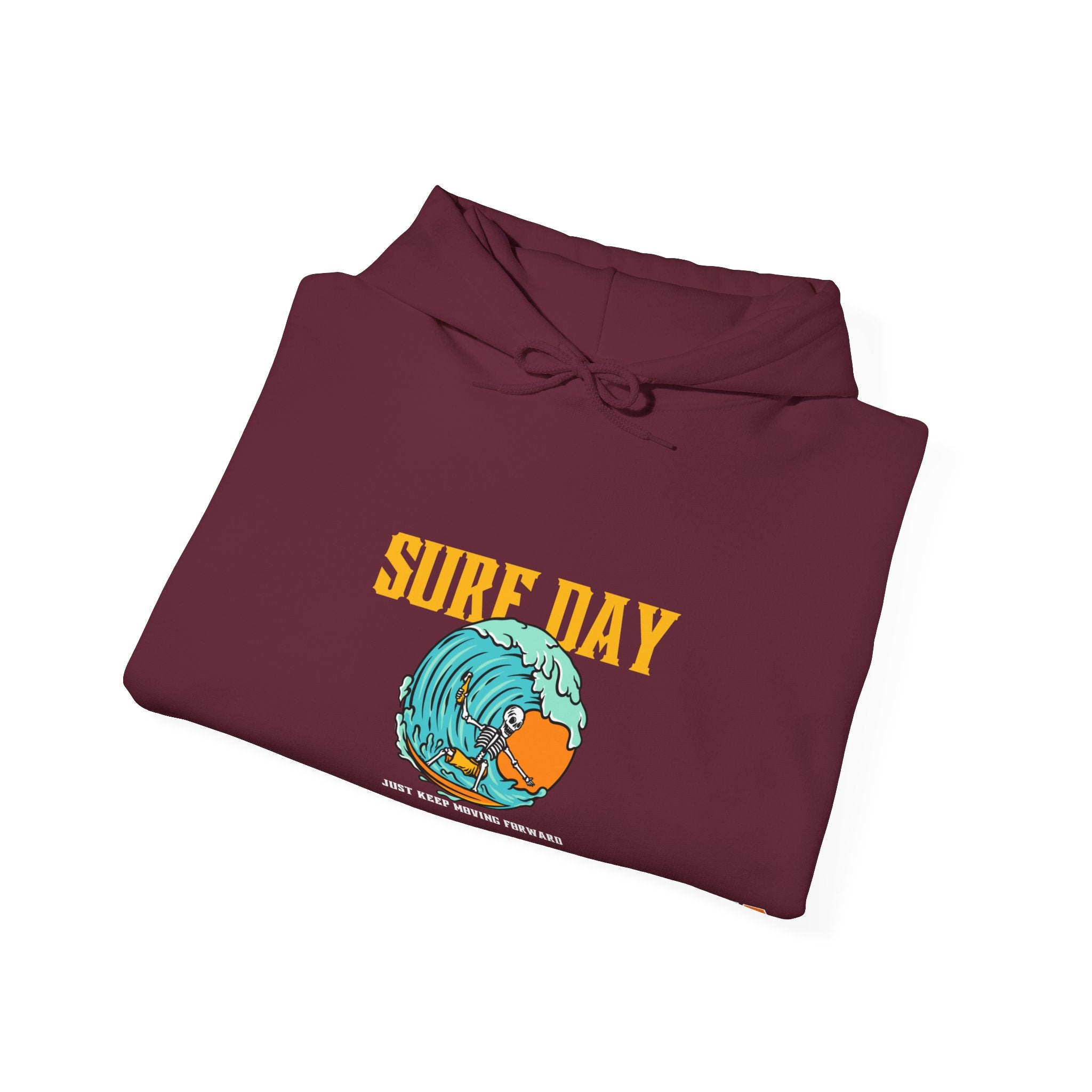 Surf Day Illustration Surf Day Hoodie