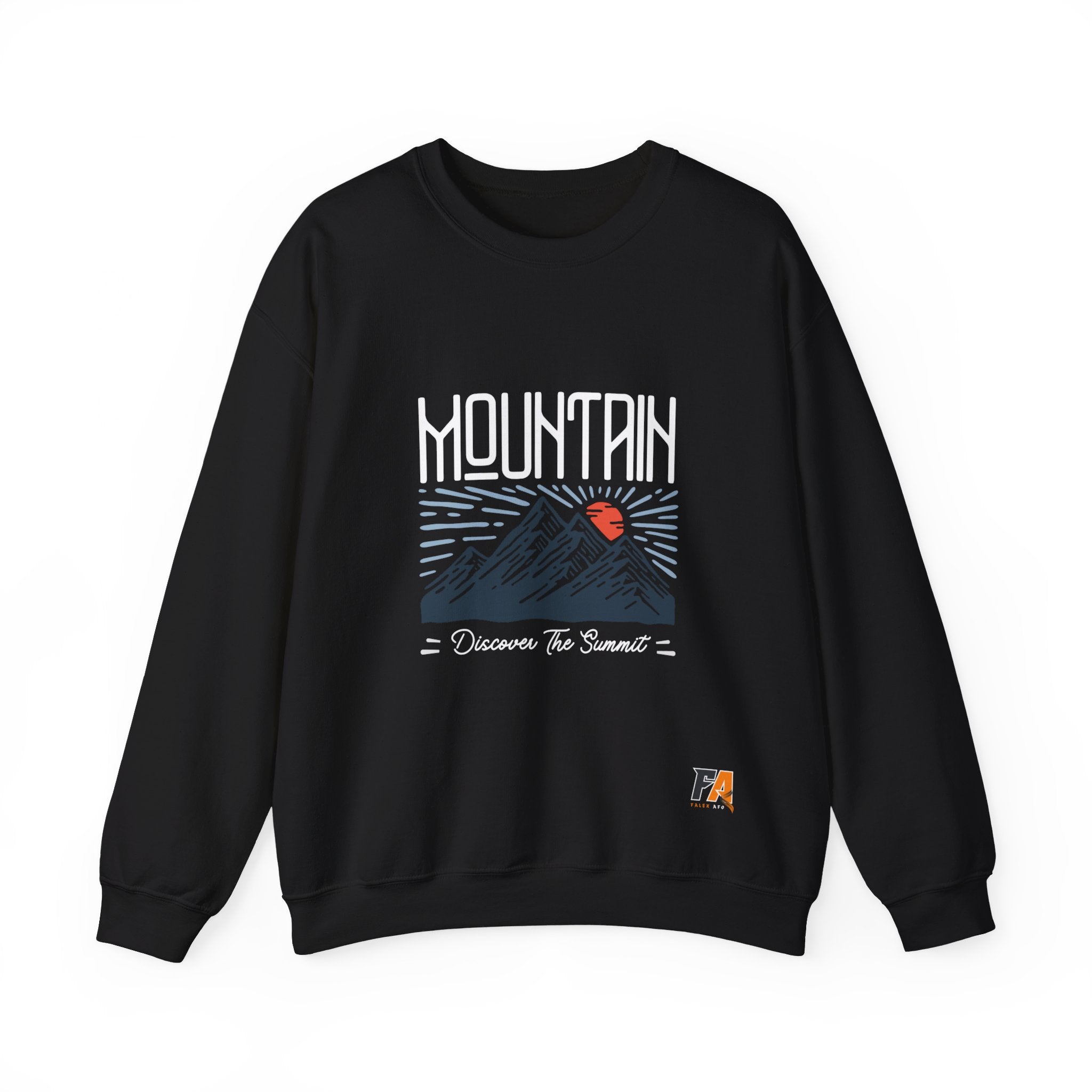 Mountains Geometric Travel Sweatshirt