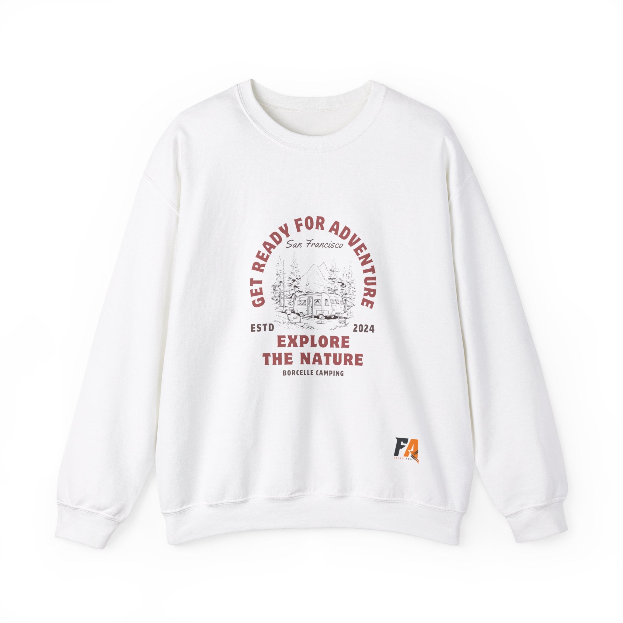 White Simple Quote Sweatshirt