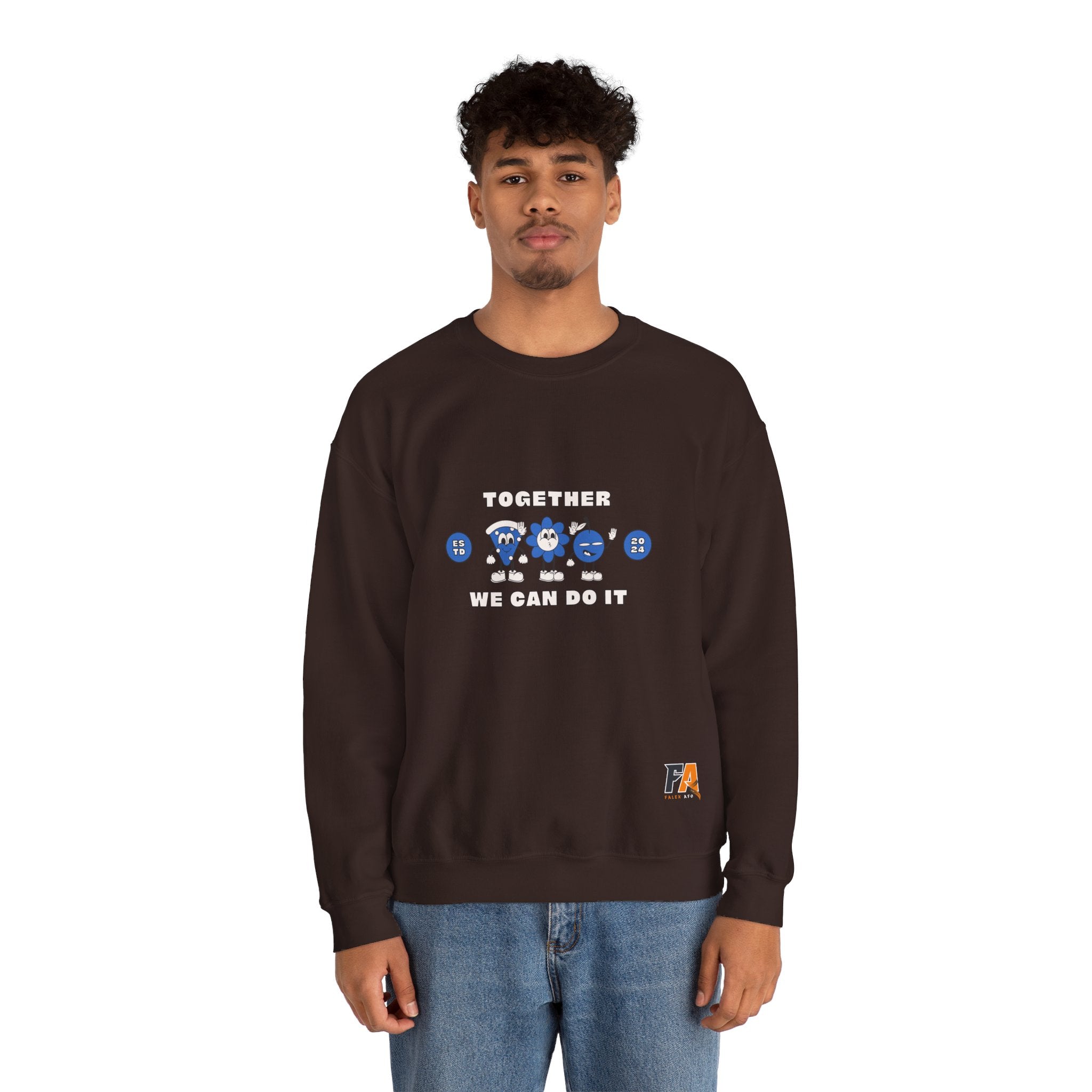 Illustrative Character Sweatshirt