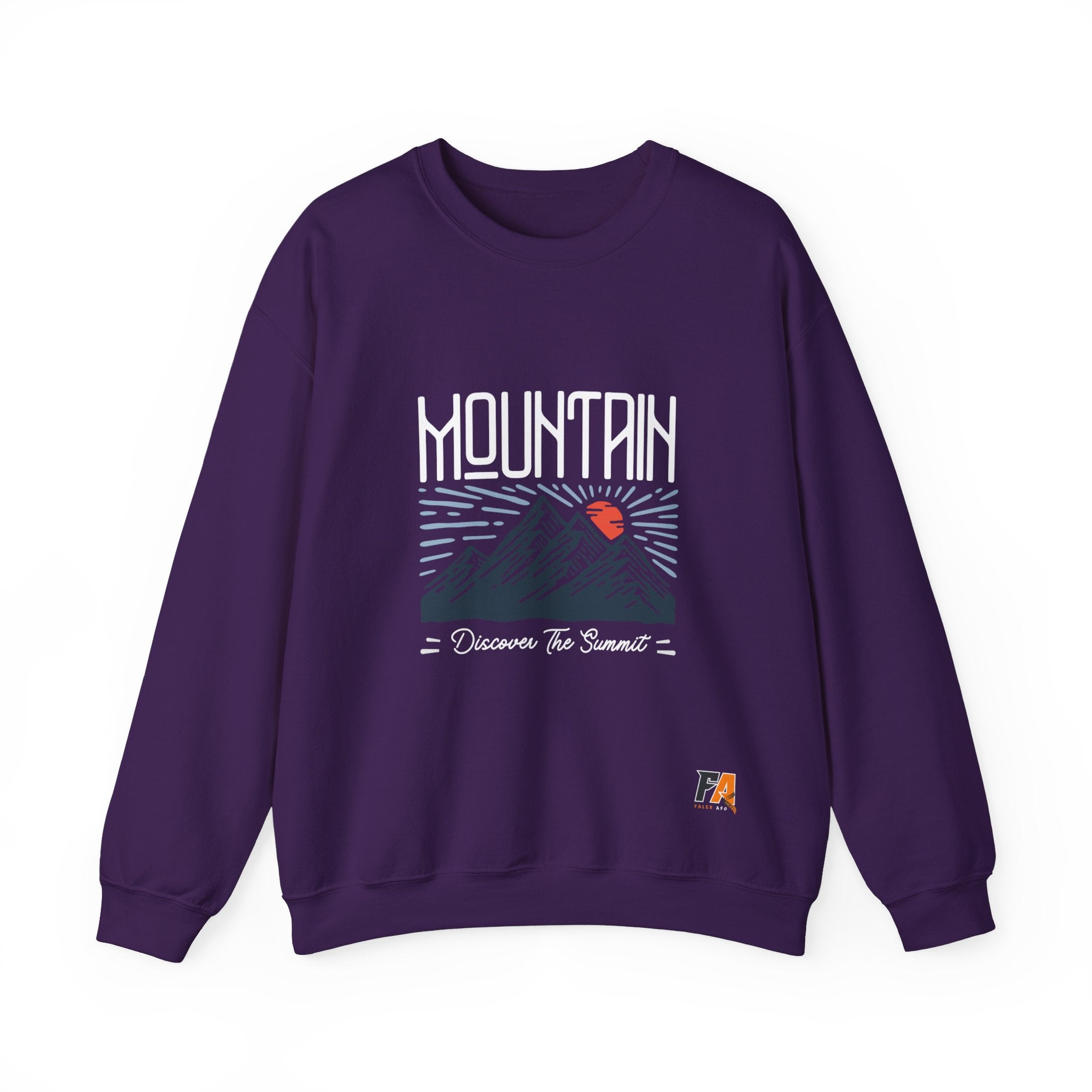 Mountains Geometric Travel Sweatshirt