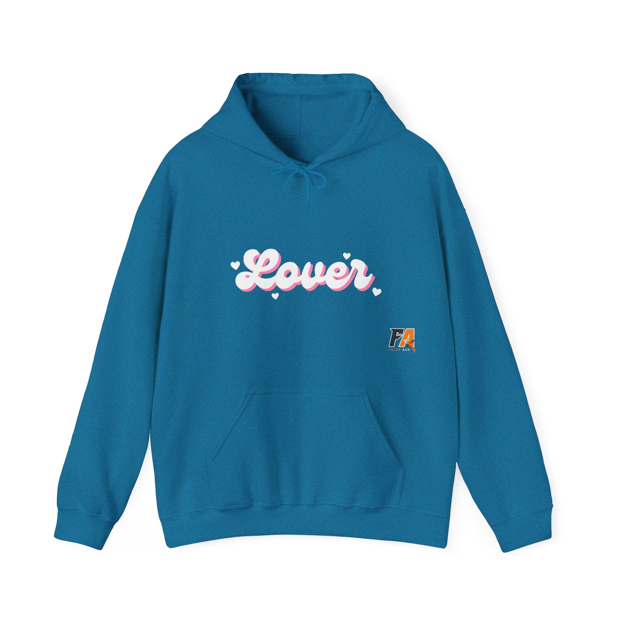 Pink and White Lover Valentine's Day Hoodie