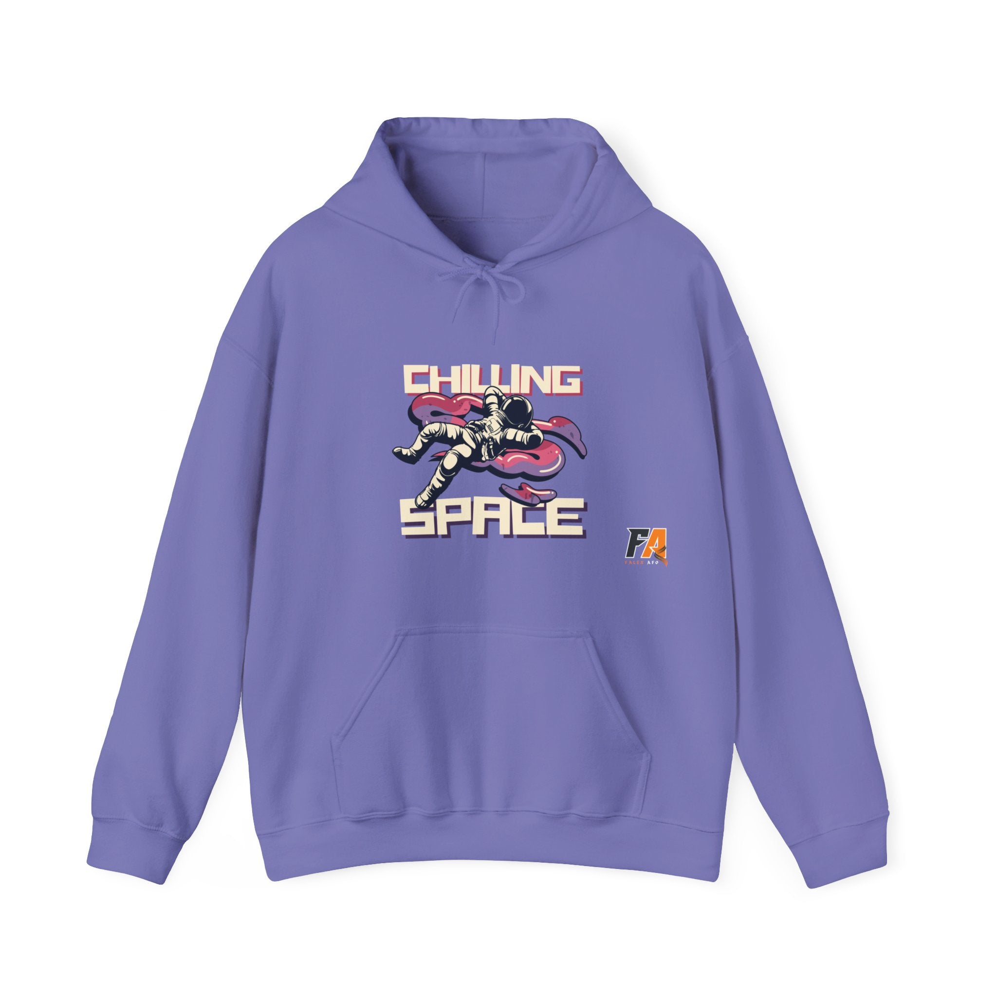 Purpel Pink Galaxy Dark and Trendy Retro Hoodie