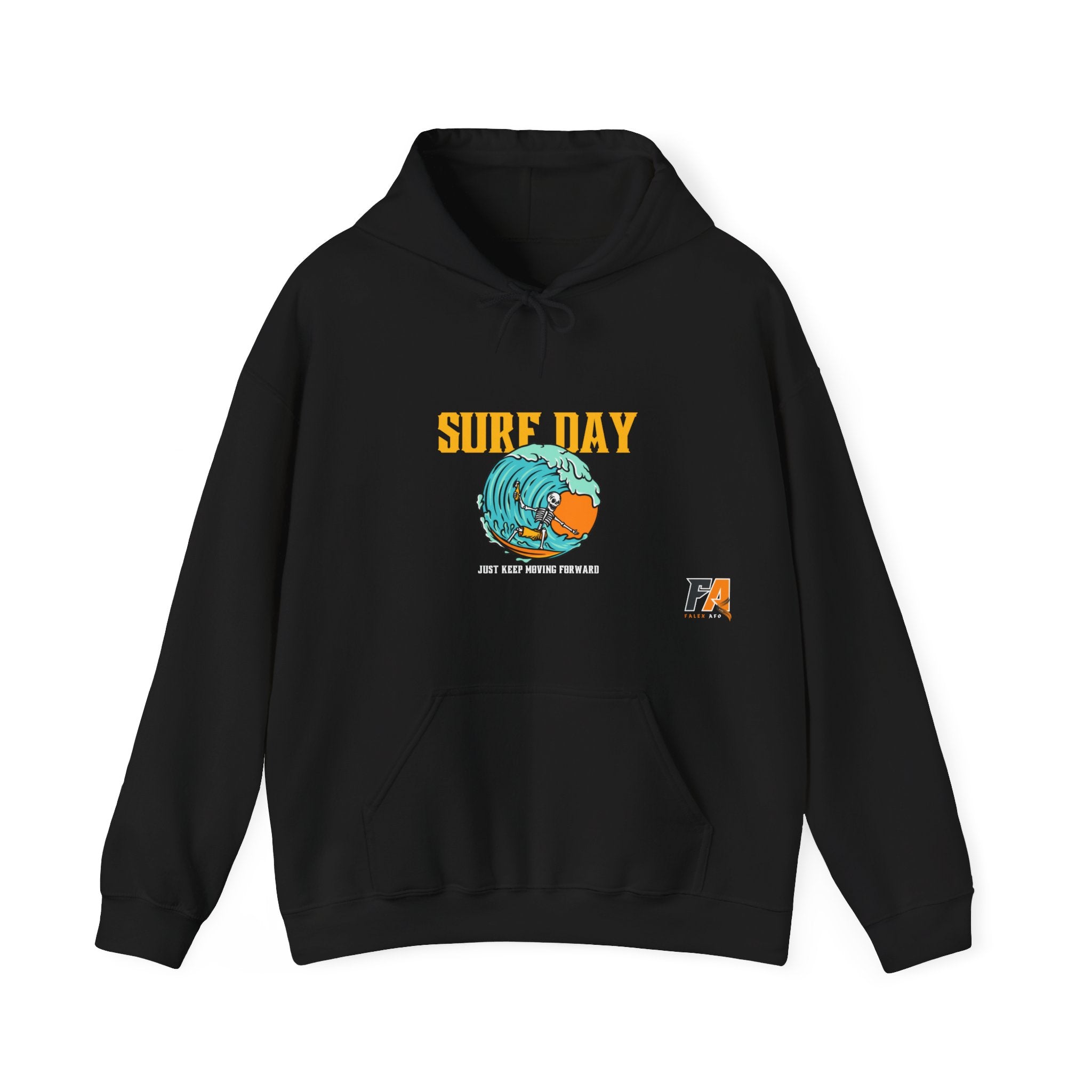 Surf Day Illustration Surf Day Hoodie