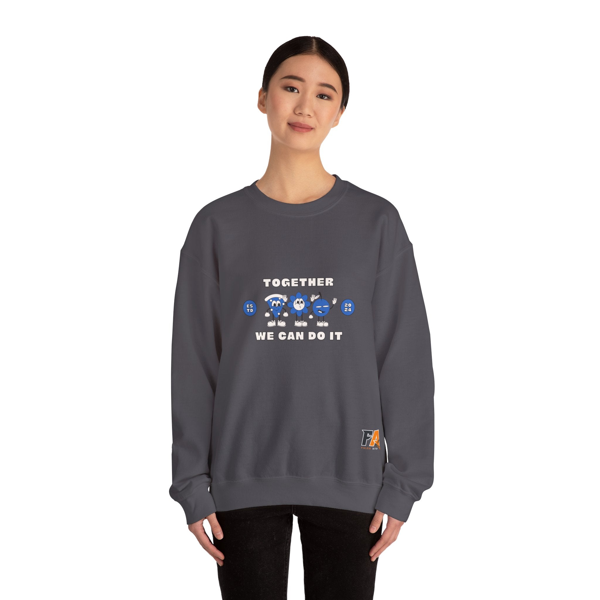 Illustrative Character Sweatshirt