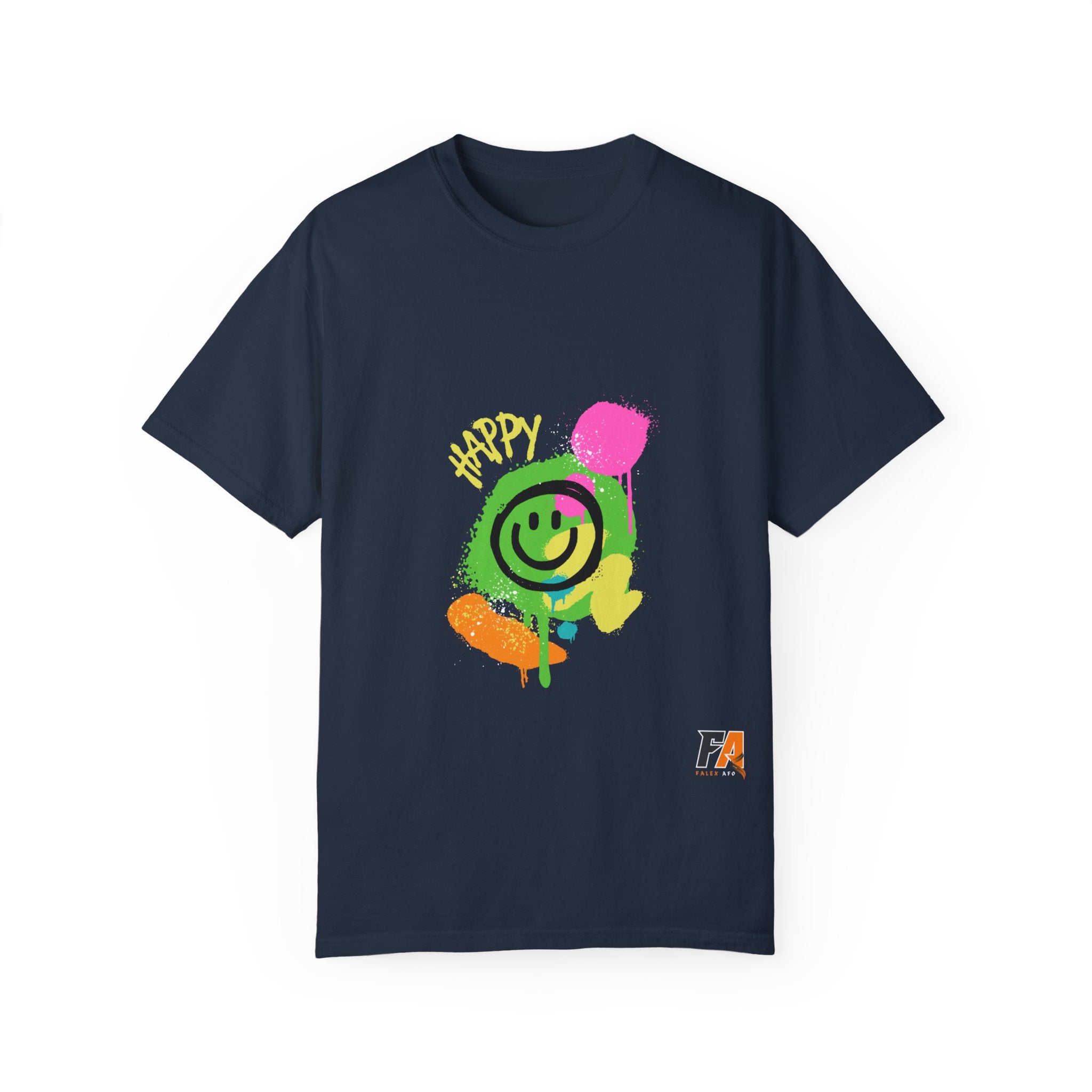 Happy T-shirt Design, Falexafo